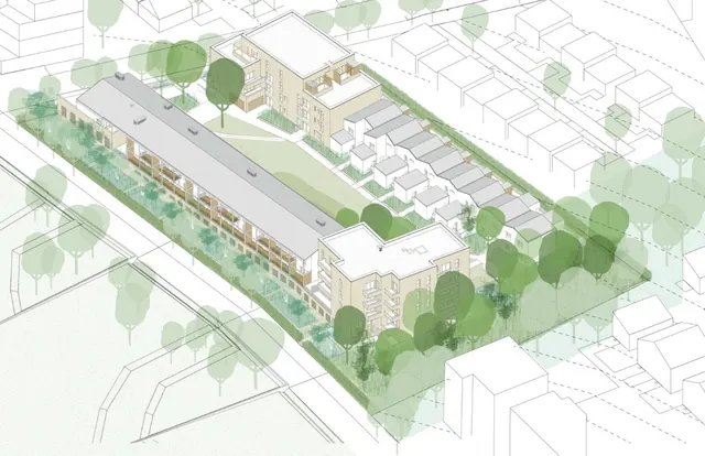 Plans d'exécution VRD de la ZAC des Belles Vues, Lot A17F, à Arpajon (91)