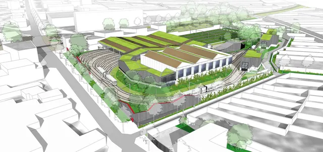 Études VRD du site de maintenance et de remisage du tramway T1E à Montreuil (93)